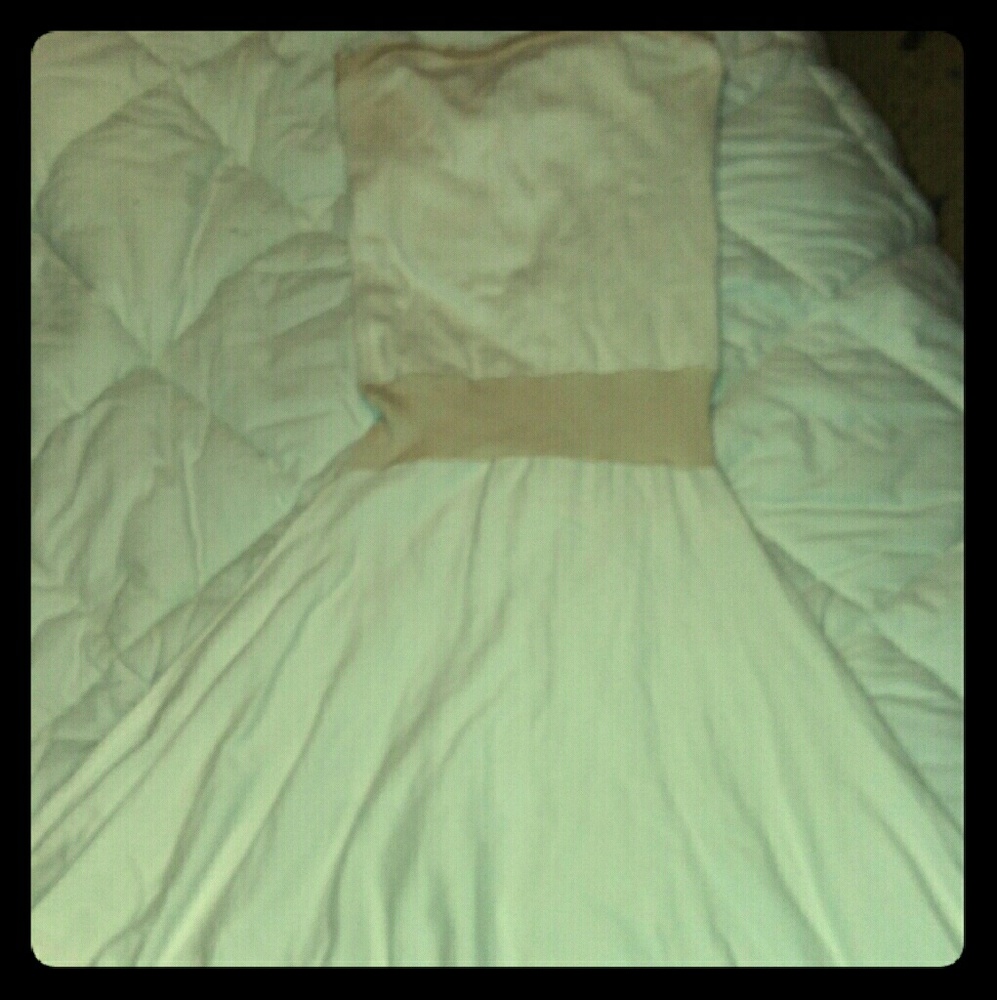 Strapless dress